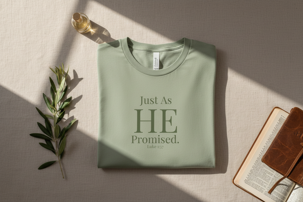 Sacred Goods Hero — Just As HE Promised